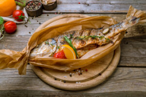 come fare il branzino al cartoccio