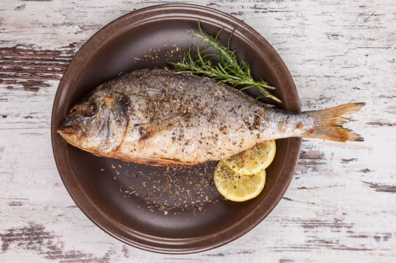 Ricetta orata ripiena al forno