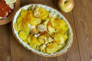 ricetta orata in crosta di patate