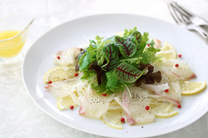 Ricetta carpaccio di orata