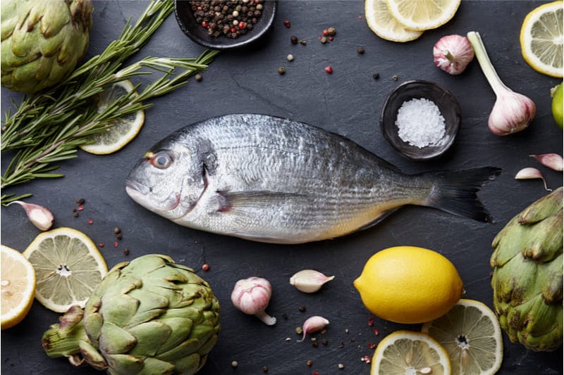 orata con carciofi ricetta