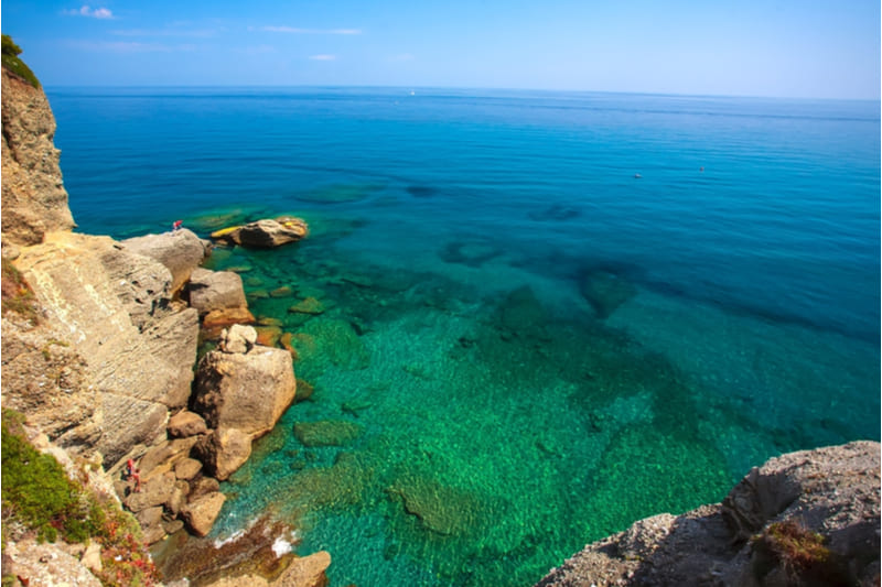 Qual è la temperatura del mare in Liguria?