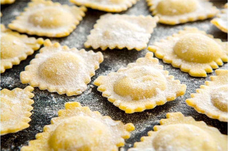 Ricetta ravioli di orata