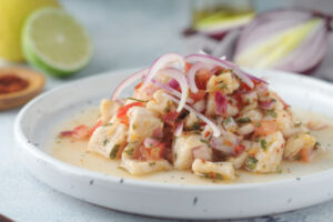 come fare il ceviche di branzino