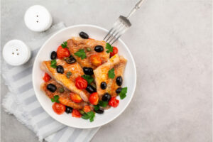 branzino alla mediterranea ricetta
