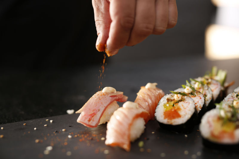 branzino sushi ricetta