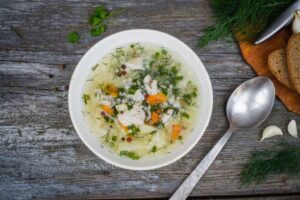 Come preparare la zuppa di branzino