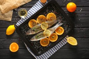 Idee di abbinamenti pesce e frutta