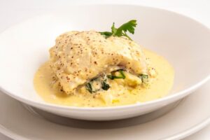 Ricetta filetti di branzino in salsa di senape