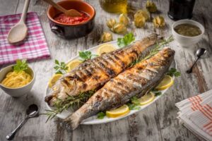Qual è il tempo di cottura branzino al, forno, alla griglia e padella